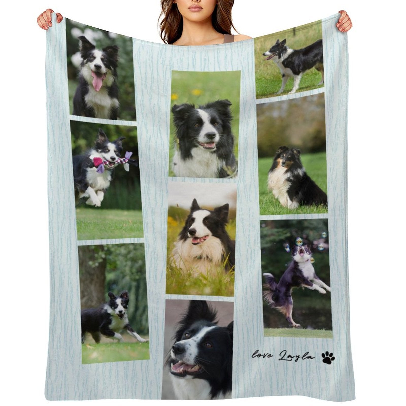 WEPRINTMEBlanketCustom Pet Photos Film Fleece Blanket