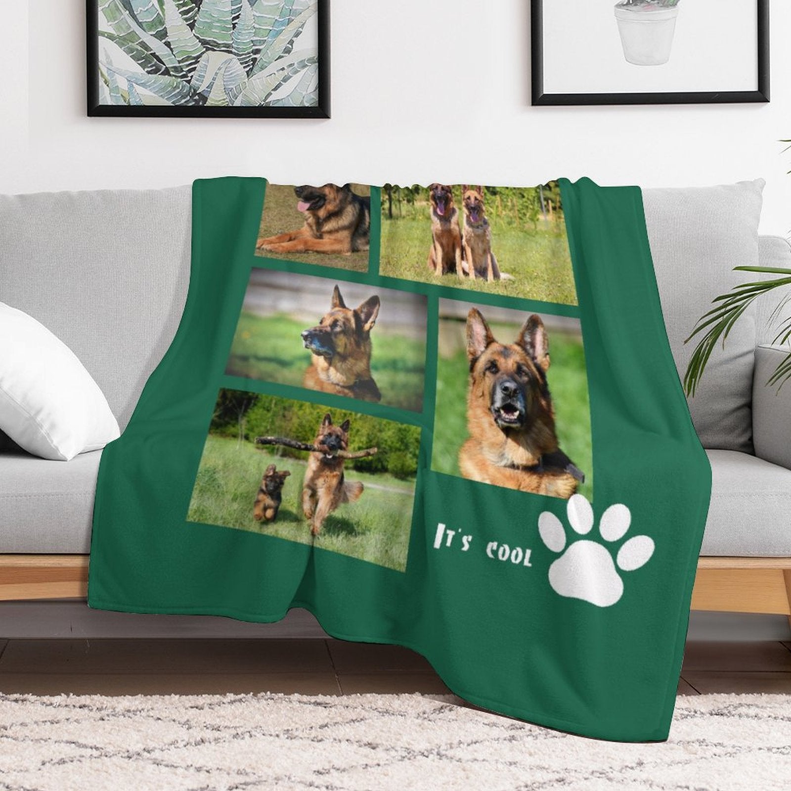 WEPRINTMEBlanketCustom Pet Photos It's Cool Fleece Blanket