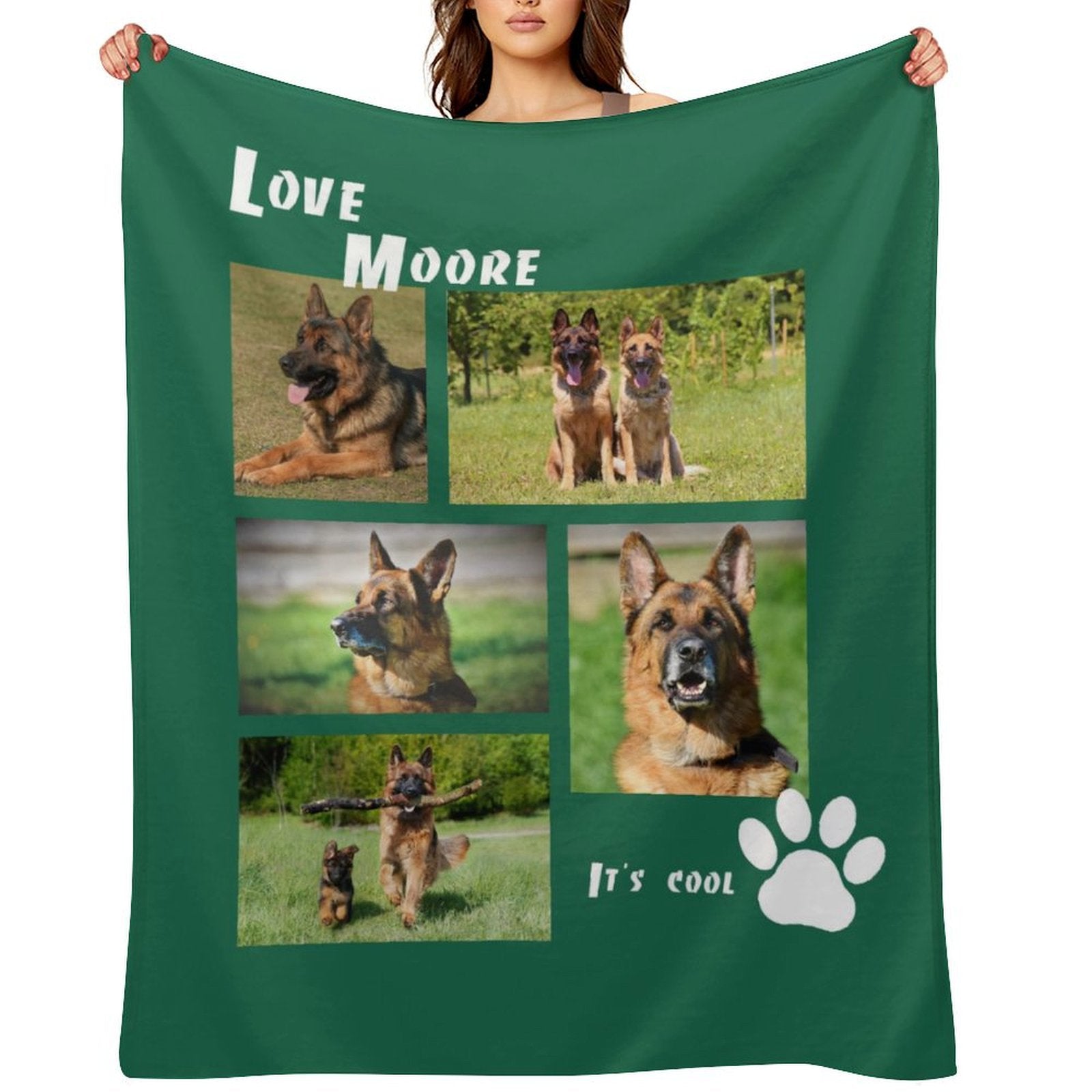WEPRINTMEBlanketCustom Pet Photos It's Cool Fleece Blanket
