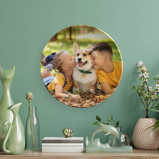WePrintMeBone PlateCustom Photo Bone Decorative Plate