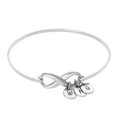 WEPRINTMEBraceletCustom Letter Shaped Pendant Bracelet