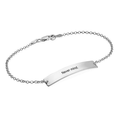 WEPRINTMEBraceletCustom Text Coordinate Bracelet