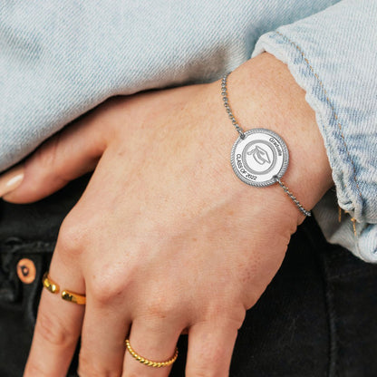 WEPRINTMEBraceletCustom Text Graduation Hat Bracelet