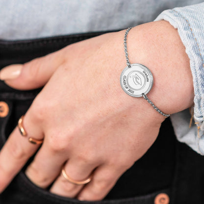 WEPRINTMEBraceletCustom Text Graduation Hat Bracelet