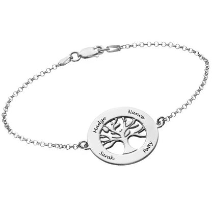 WEPRINTMEBraceletCustom Text Life Tree Bracelet