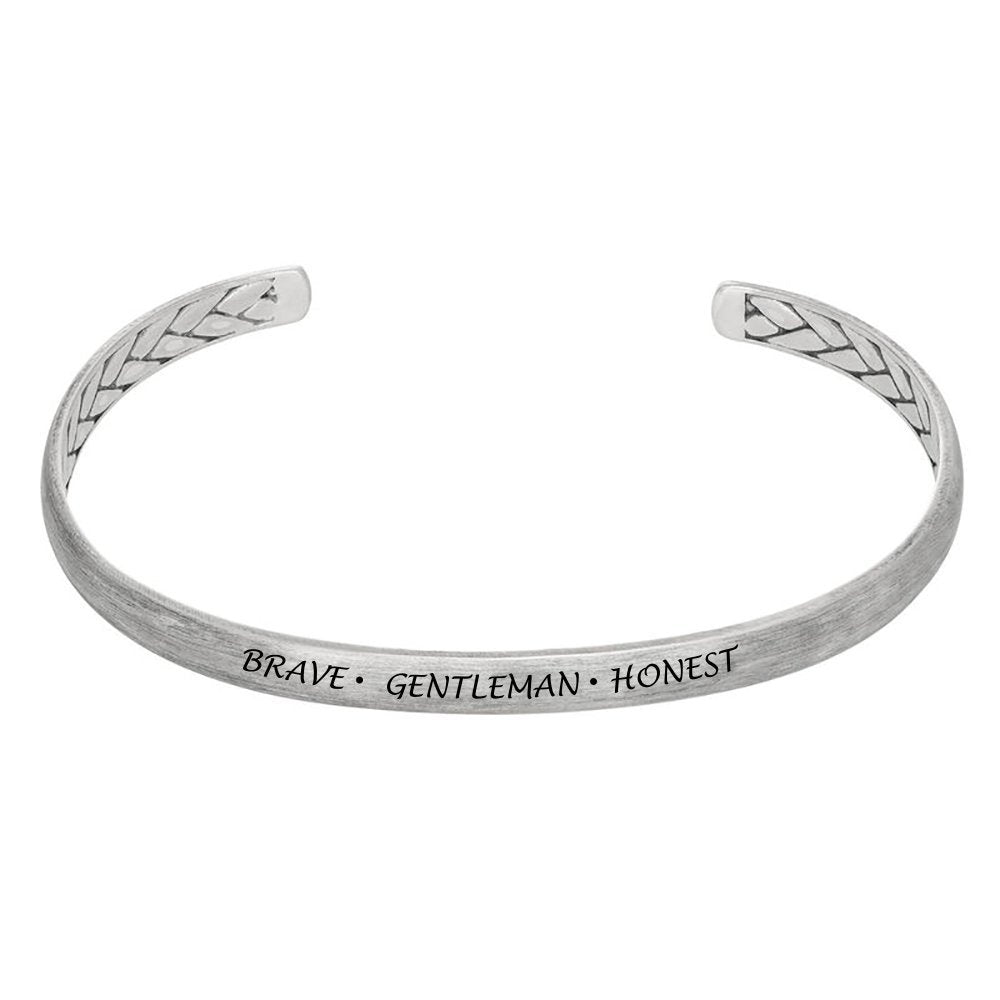 WEPRINTMEBraceletCustom Text Men's Cufflink Bracelet