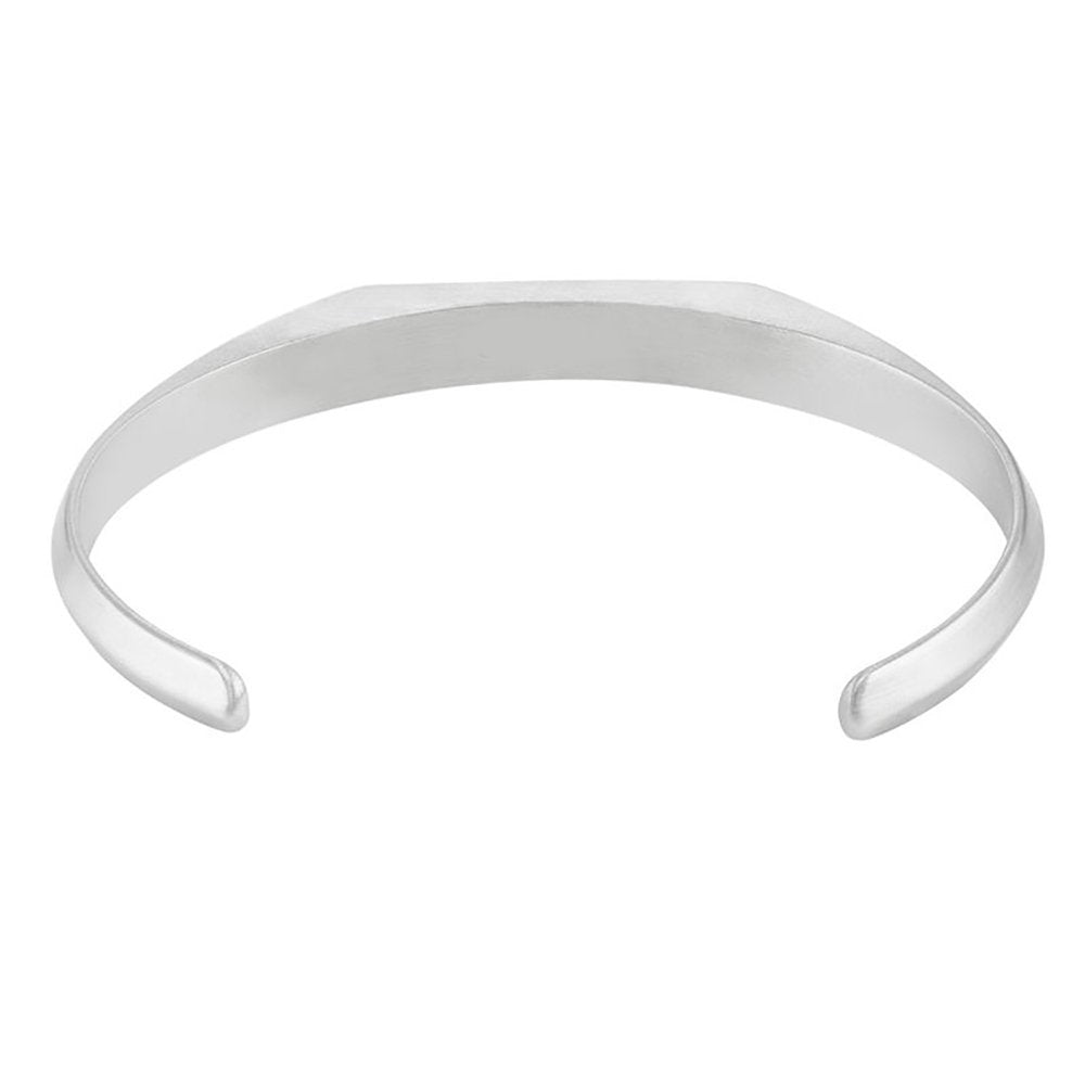 WEPRINTMEBraceletCustom Text Men's Narrow Cuff Bracelet