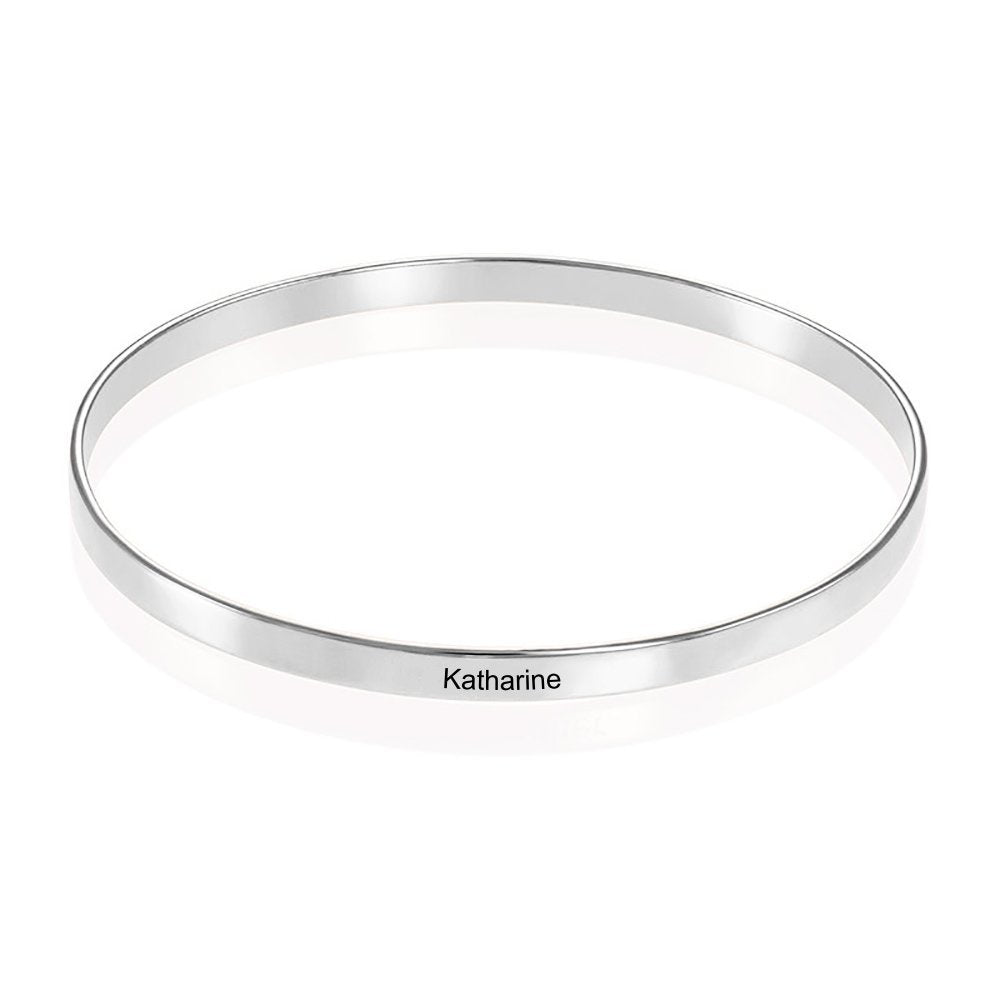 WEPRINTMEBraceletCustom Text Simple Carved Bracelet