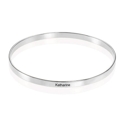 WEPRINTMEBraceletCustom Text Simple Carved Bracelet