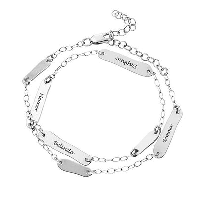 WEPRINTMEBraceletCustom Texts Milestone Bracelet