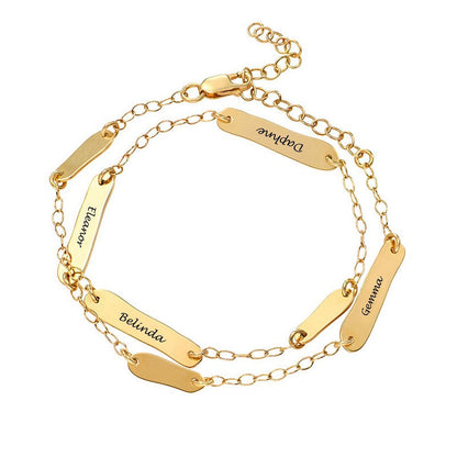 WEPRINTMEBraceletCustom Texts Milestone Bracelet