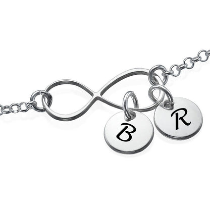 WEPRINTMEBraceletCustom Two Letters Bracelet