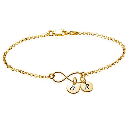 WEPRINTMEBraceletCustom Two Letters Bracelet