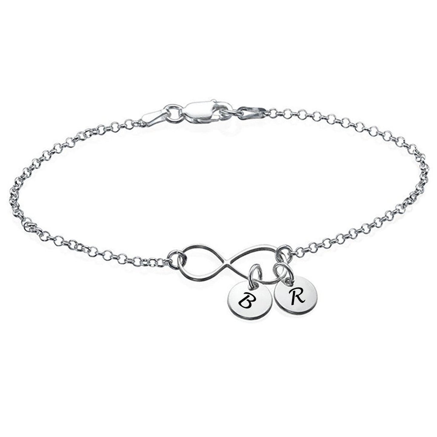 WEPRINTMEBraceletCustom Two Letters Bracelet