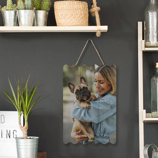 WePrintMeCanvasCustom Pet Photo Wood Print