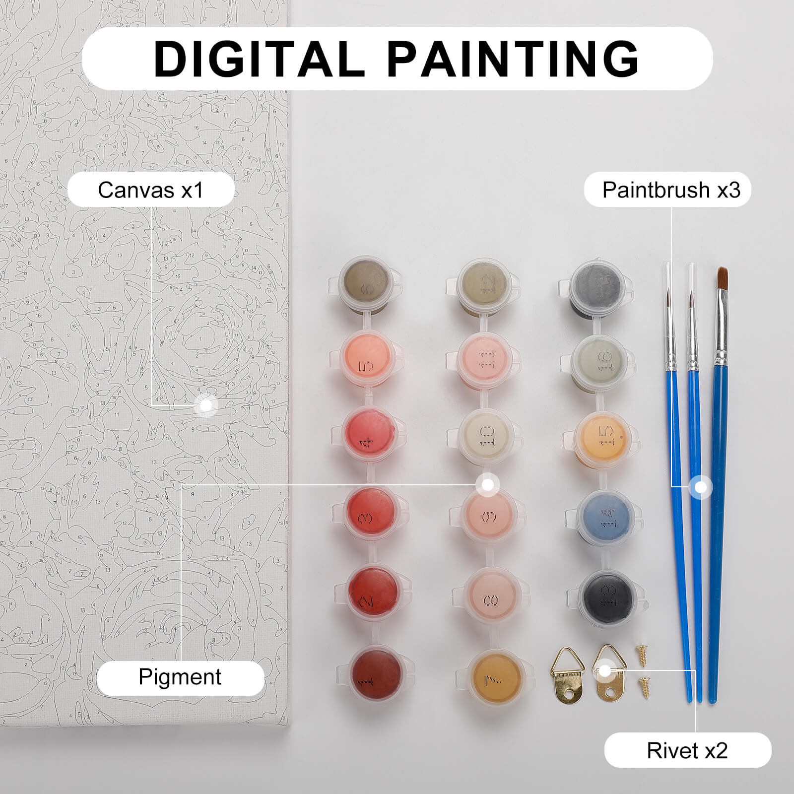 WEPRINTMECanvasCustom Photo Paint By Number Canvas