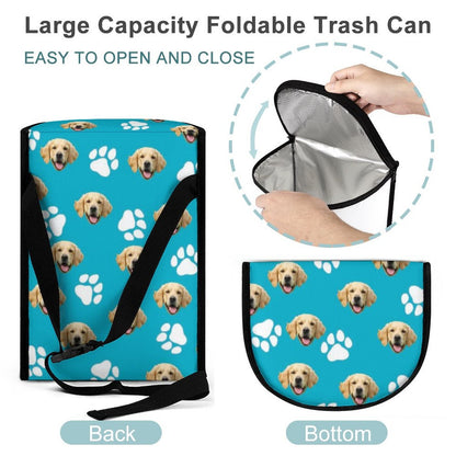 WEPRINTMECar BagCustom Pet Face Car Portable Storage Bag