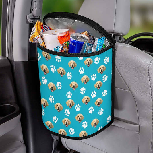 WePrintMeCar BagCustom Pet Face Car Portable Storage Bag