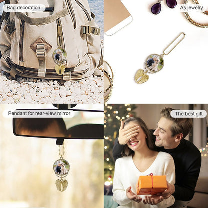 WEPRINTMECar PendantCustom Photo Car Pendant