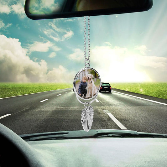 WEPRINTMECar PendantCustom Photo Car Pendant