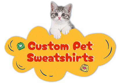 custom pet sweatshirts collection icon - WePrintMe