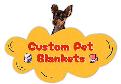 custom pet blankets collection icon - WePrintMe