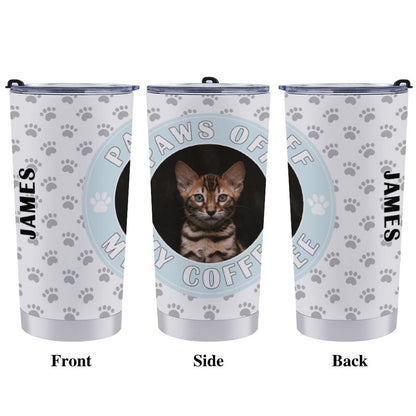 WEPRINTMECup&MugCustom Pet and Name Paws Off Mug