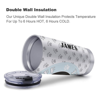 WEPRINTMECup&MugCustom Pet and Name Paws Off Mug