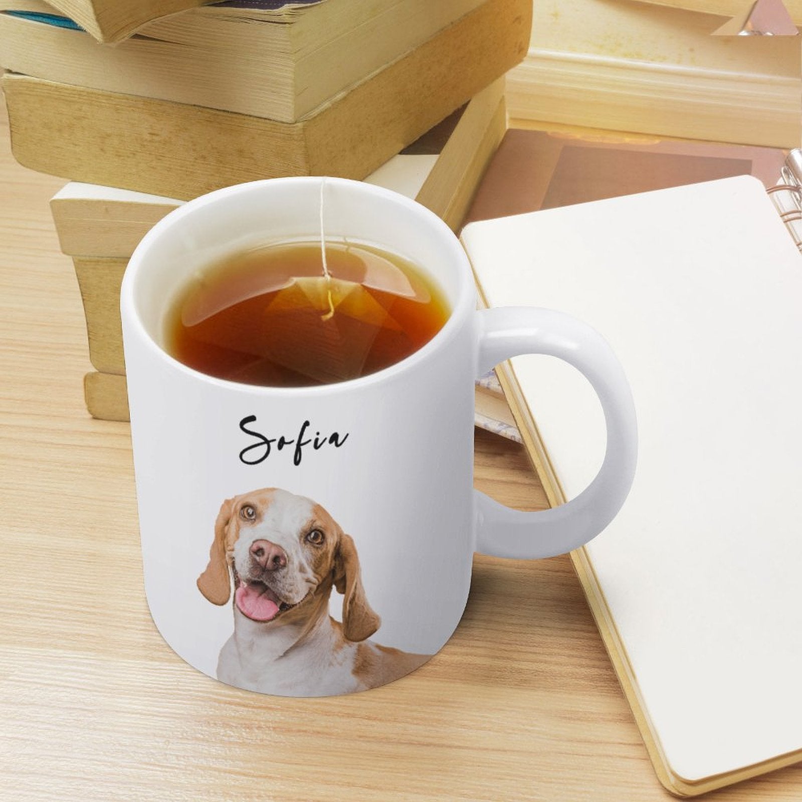 WEPRINTMECup&MugCustom Pet Face and Name Classic Mug