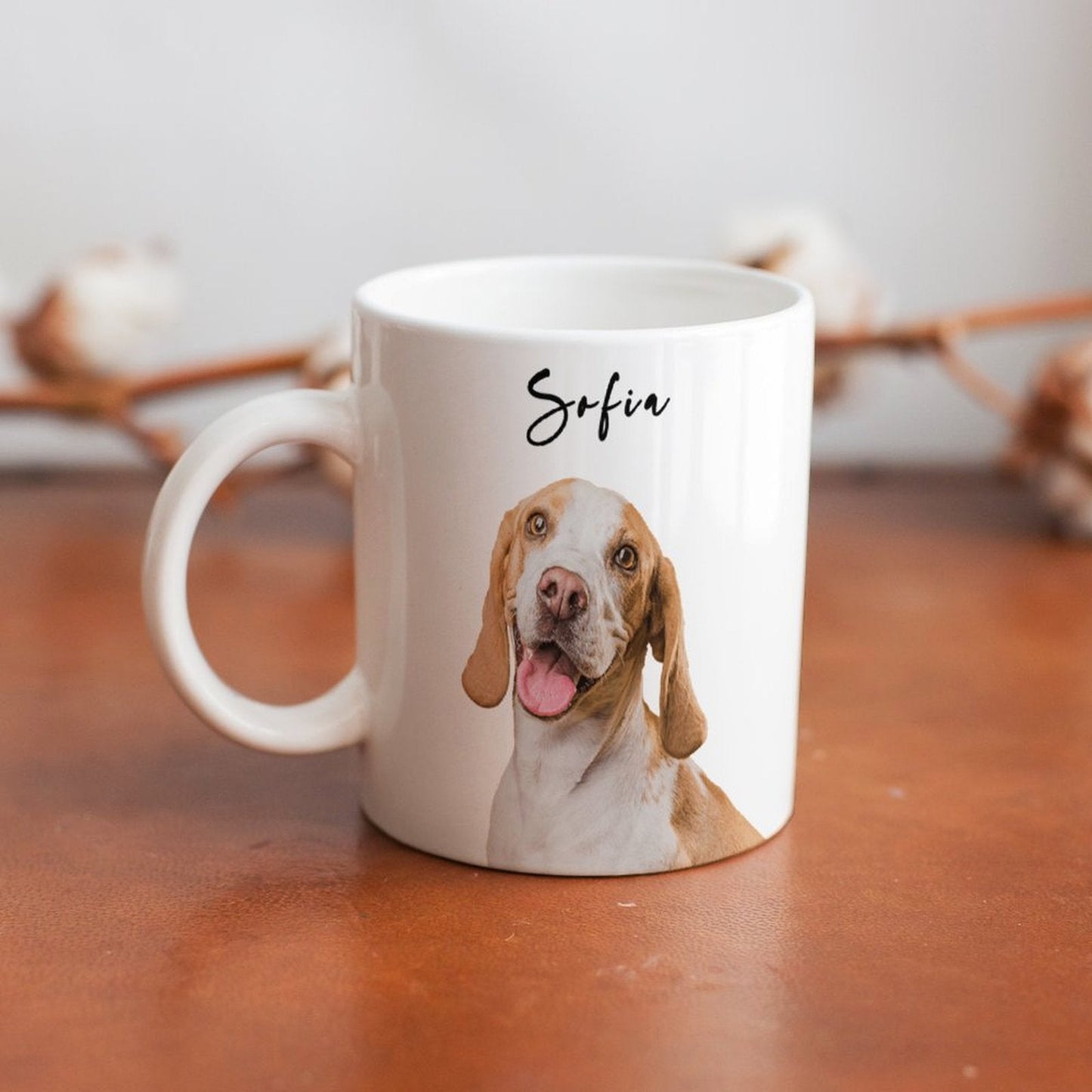 WEPRINTMECup&MugCustom Pet Face and Name Classic Mug