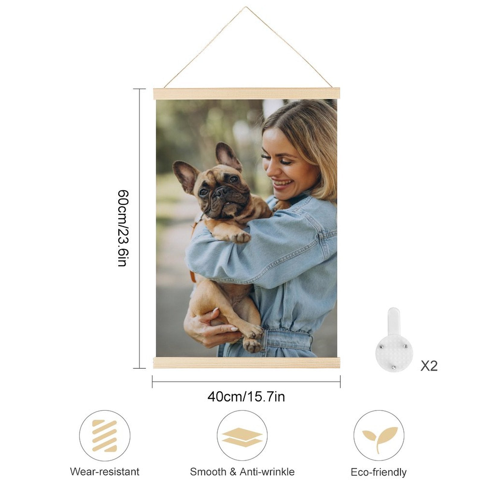 WEPRINTMEHanging PaintingCustom Photo Magnetic Frame Hanging Painting