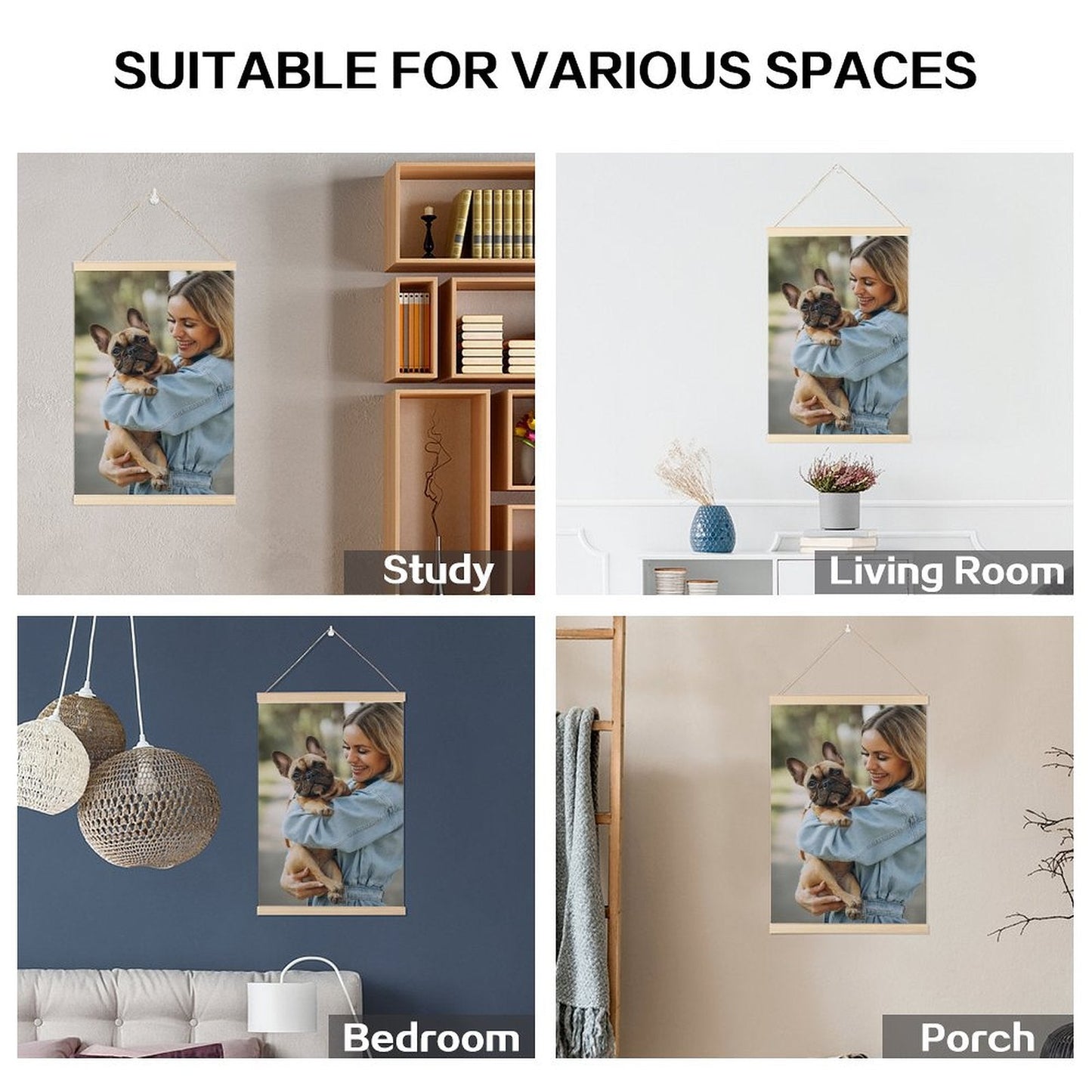 WEPRINTMEHanging PaintingCustom Photo Magnetic Frame Hanging Painting