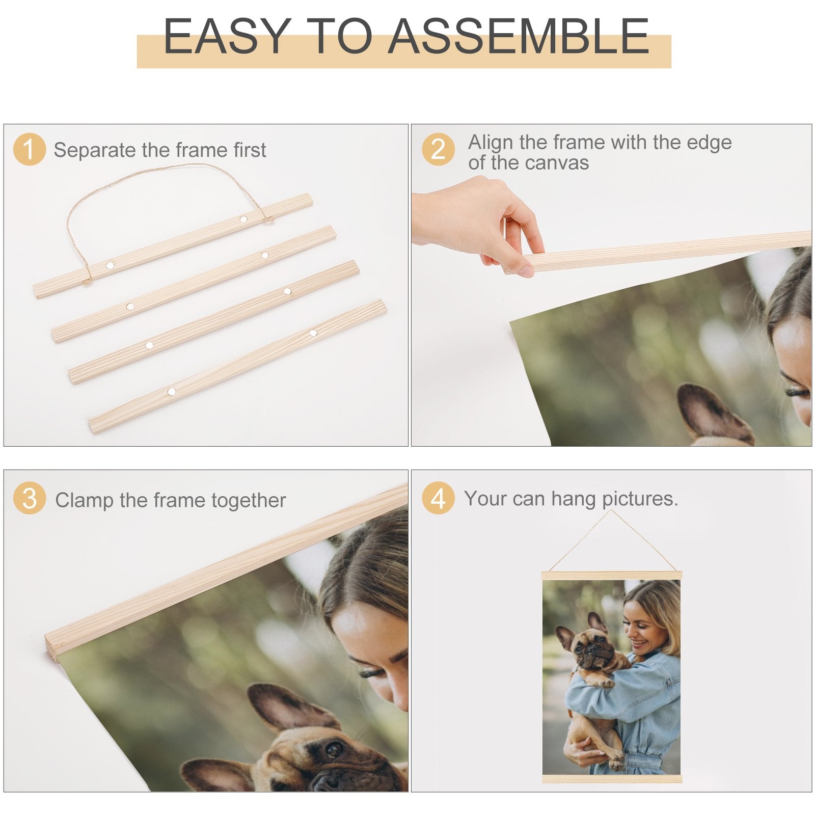 WEPRINTMEHanging PaintingCustom Photo Magnetic Frame Hanging Painting
