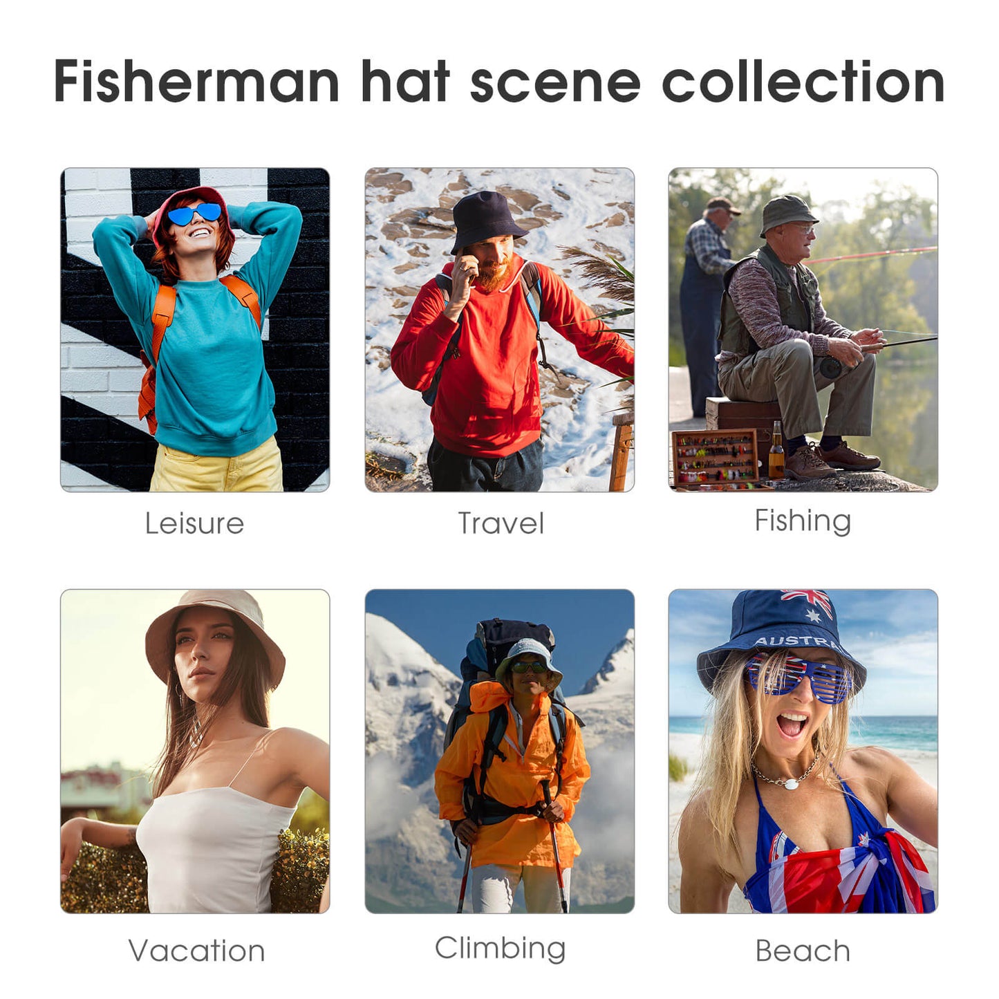 WEPRINTMEHatCustom Pet Face Fisherman's Hat