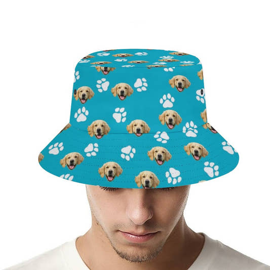 WePrintMeHatCustom Pet Face Fisherman's Hat