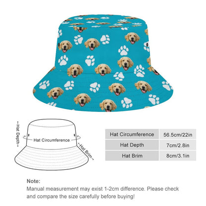 WEPRINTMEHatCustom Pet Face Fisherman's Hat