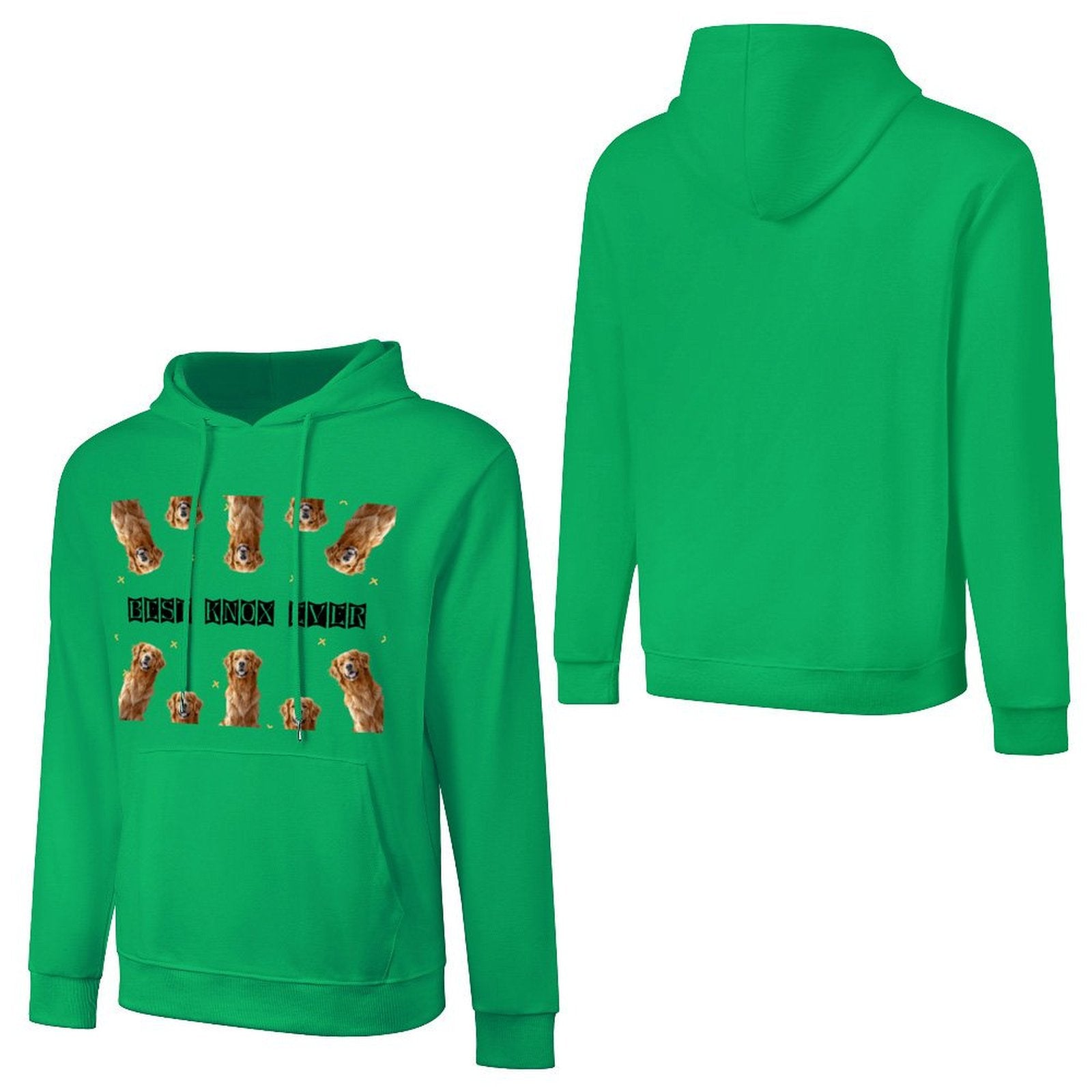 WEPRINTMEHoodieCustom Pet and Name All Looking at You Unisex Cotton Hoodie