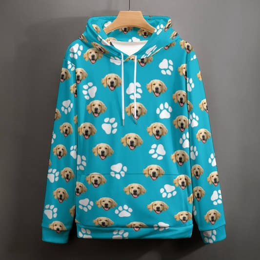 WePrintMeHoodieCustom Pet Face Unisex Hoodie