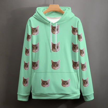 WEPRINTMEHoodieCustom Pet Face Unisex Hoodie