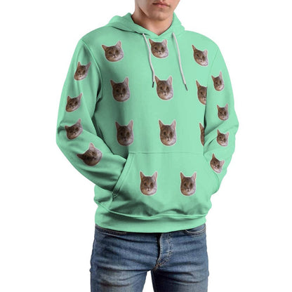 WEPRINTMEHoodieCustom Pet Face Unisex Hoodie