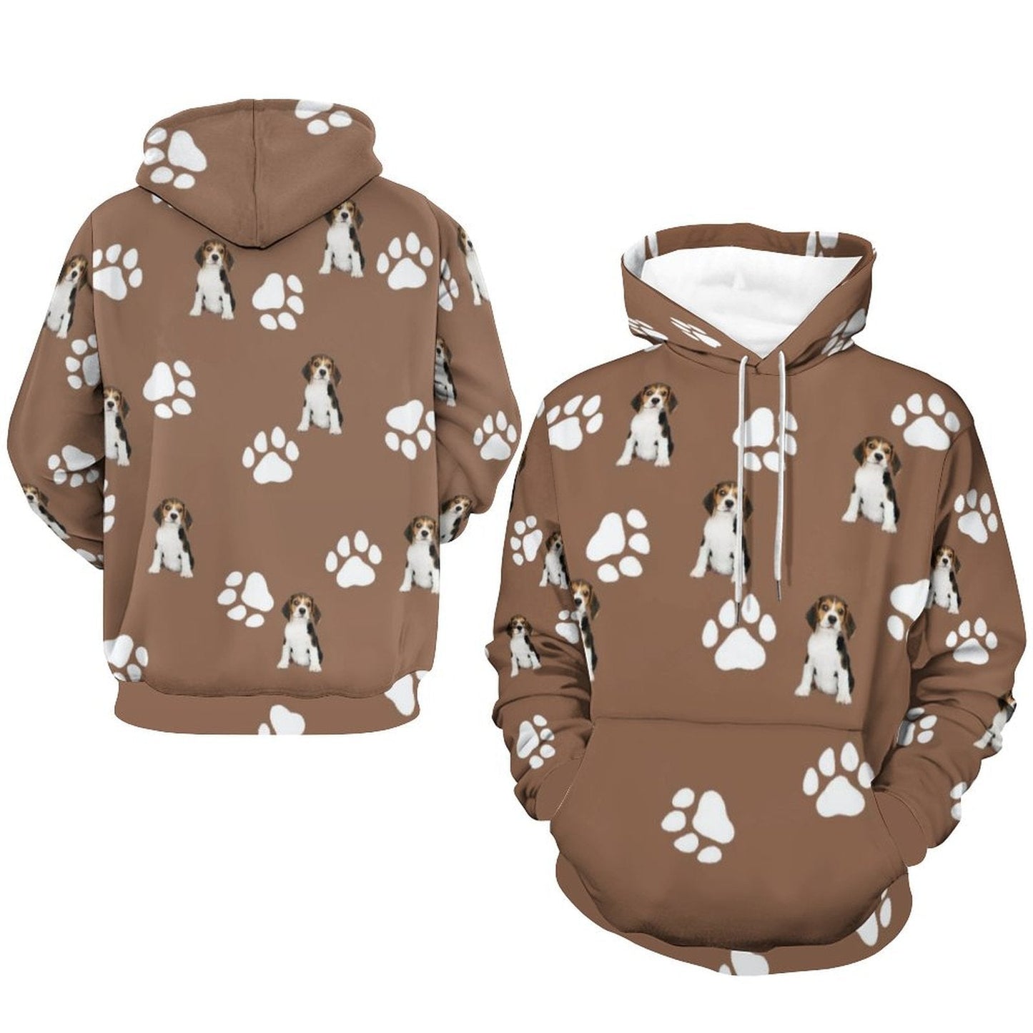 WEPRINTMEHoodieCustom Pet Paws Men's Hoodie