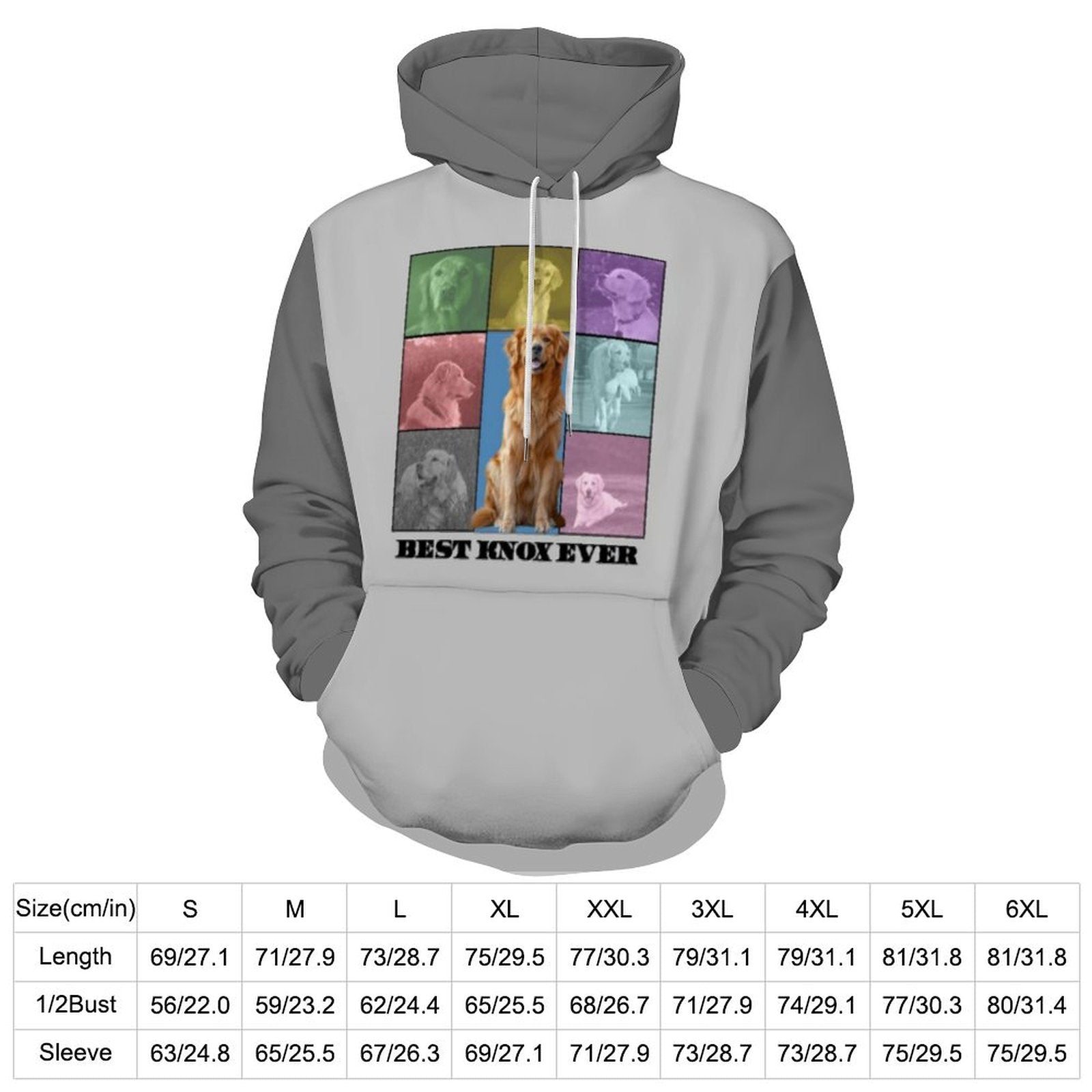 WEPRINTMEHoodieCustom Pet Photo Colorful Unisex Hoodie