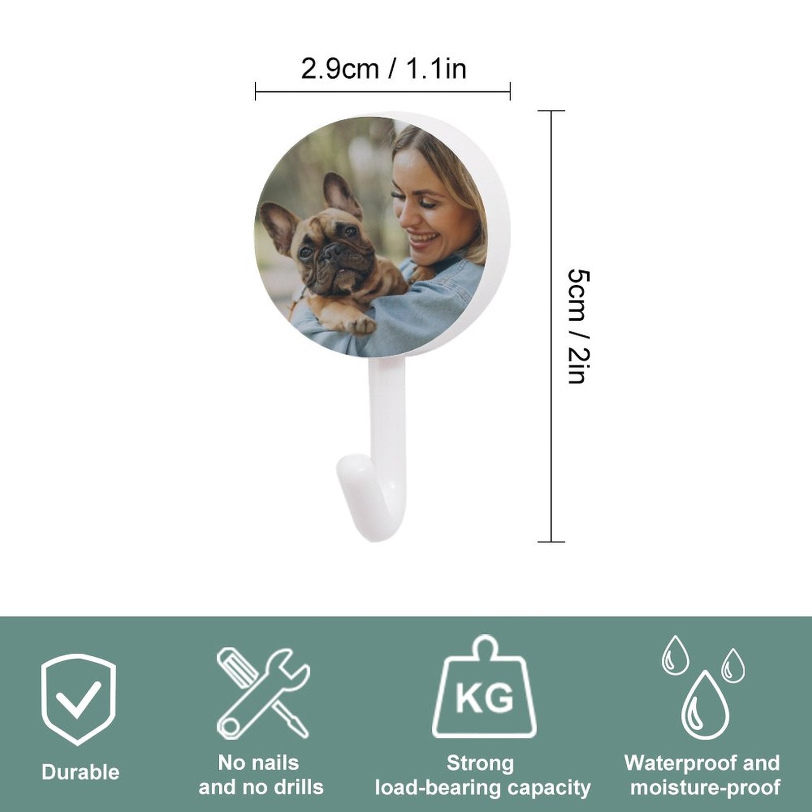 WEPRINTMEHooksCustom Pet Photo Hooks