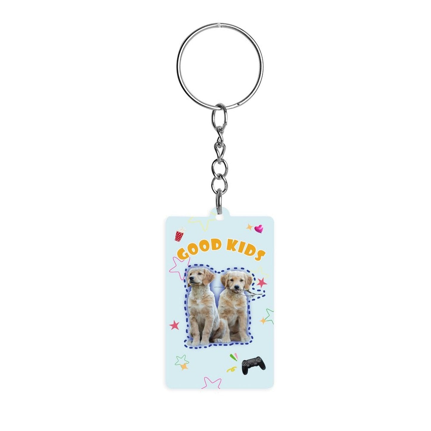 WEPRINTMEKeychainsCustom Pet Good Kids Acrylic Keychain