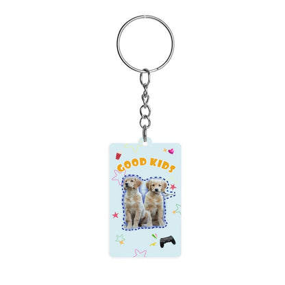 WEPRINTMEKeychainsCustom Pet Good Kids Acrylic Keychain