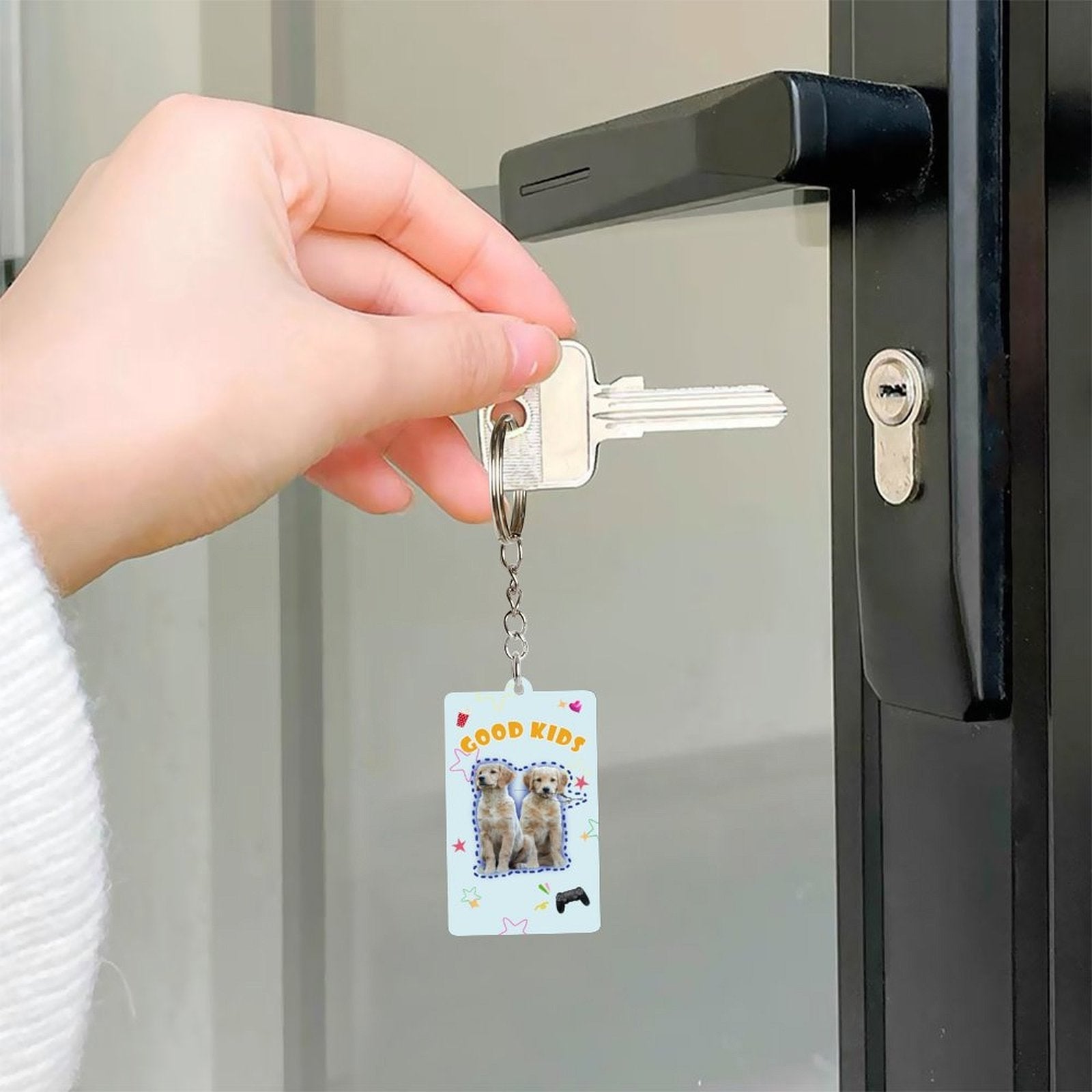 WEPRINTMEKeychainsCustom Pet Good Kids Acrylic Keychain
