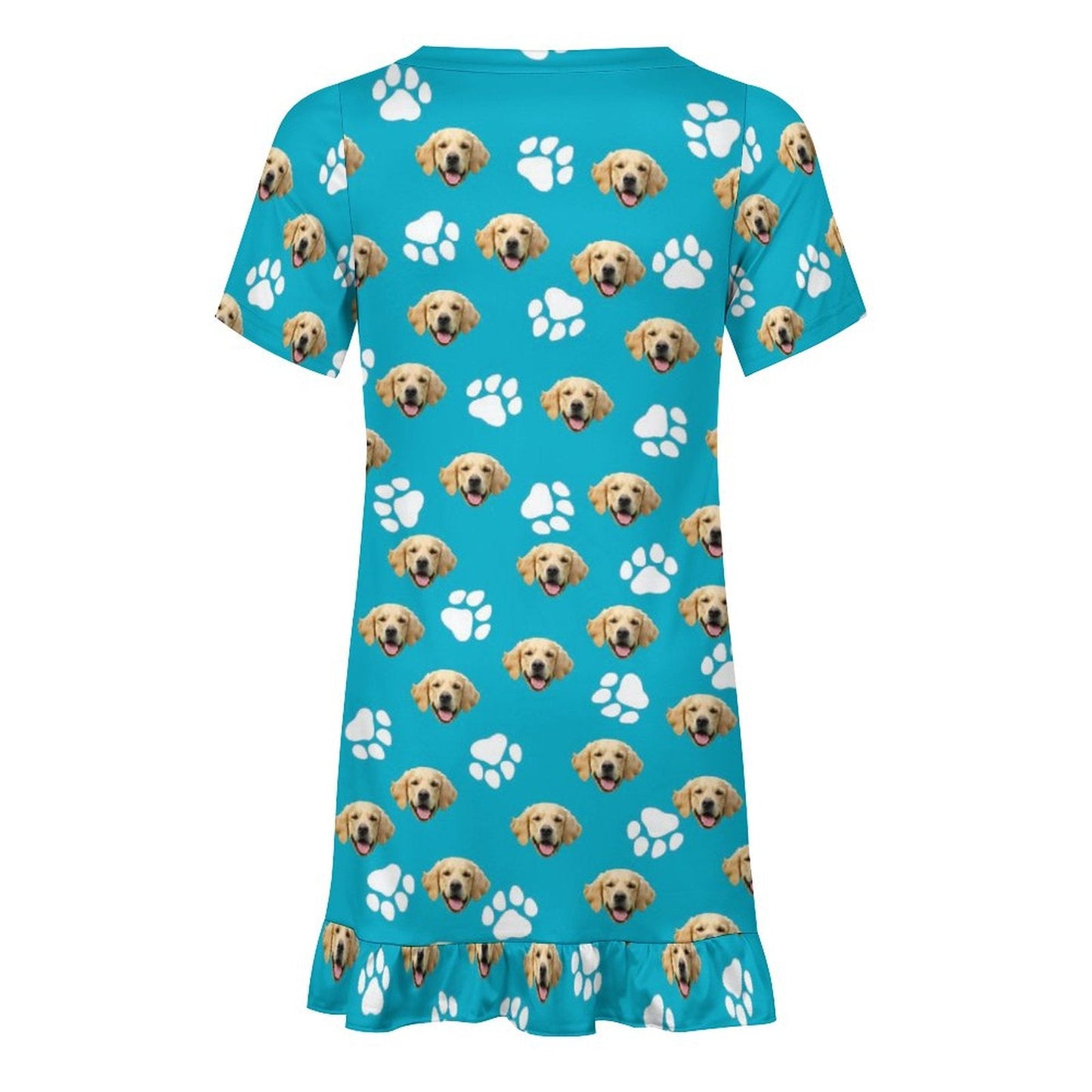 WEPRINTMEKid's DressCustom Pet Face Girl's Dress
