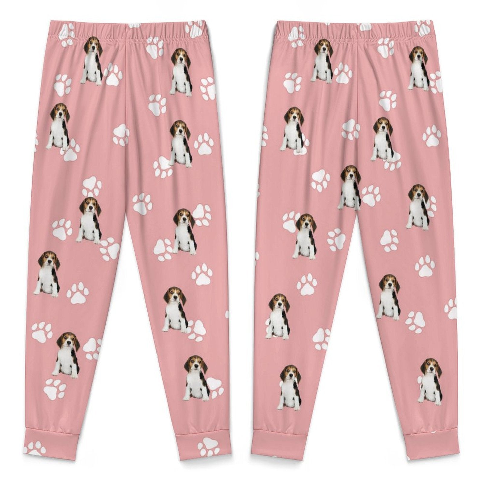 WEPRINTMEKid's PajamasCustom Pet Face Lovely Pet and Paws Kids Pajama Set