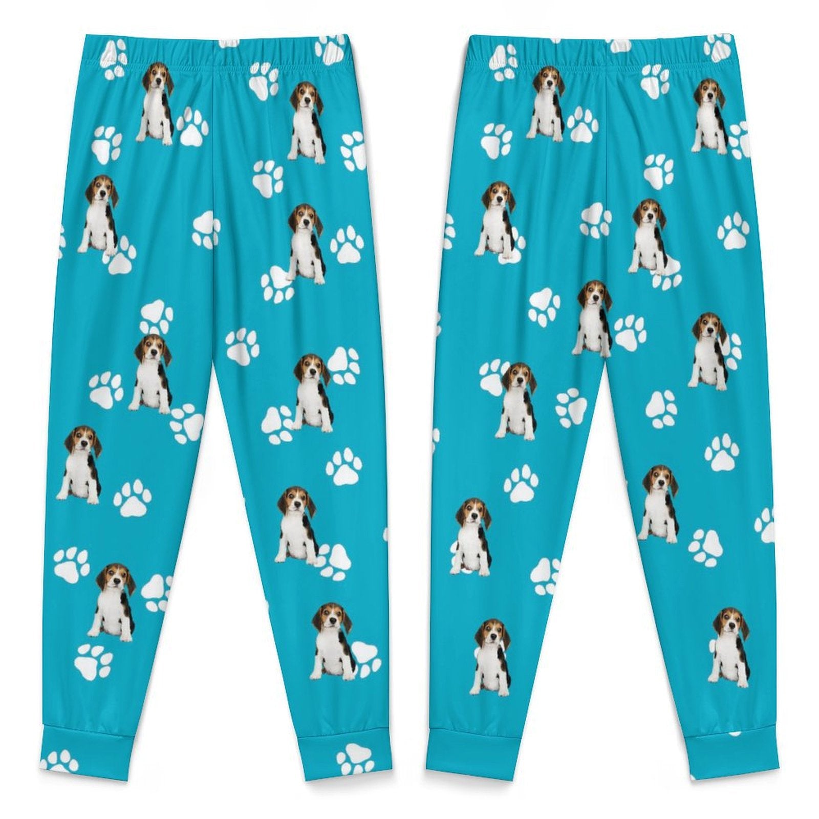 WEPRINTMEKid's PajamasCustom Pet Face Lovely Pet and Paws Kids Pajama Set