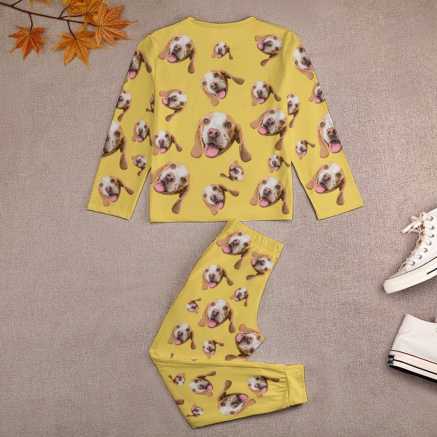 WEPRINTMEKid's PajamasCustom Pet Face Pets Everywhere Kids Pajama Set